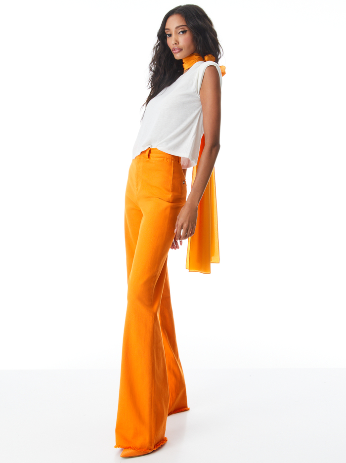 GORGEOUS COIN POCKET JEAN - TANGERINE image 1 - Alice And Olivia