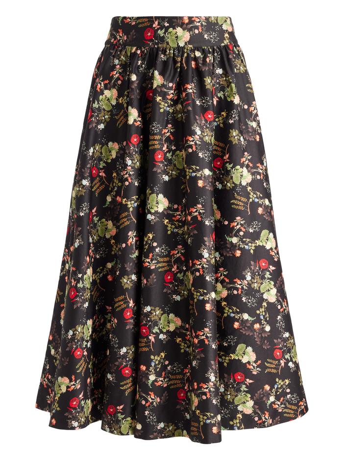 NILDA VOLUMINOUS SKIRT - BLUSH KISS BLACK image 5 - Alice And Olivia