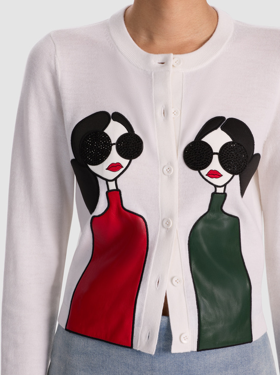 TWIN STACE-RUTHY STACEFACE CARDIGAN