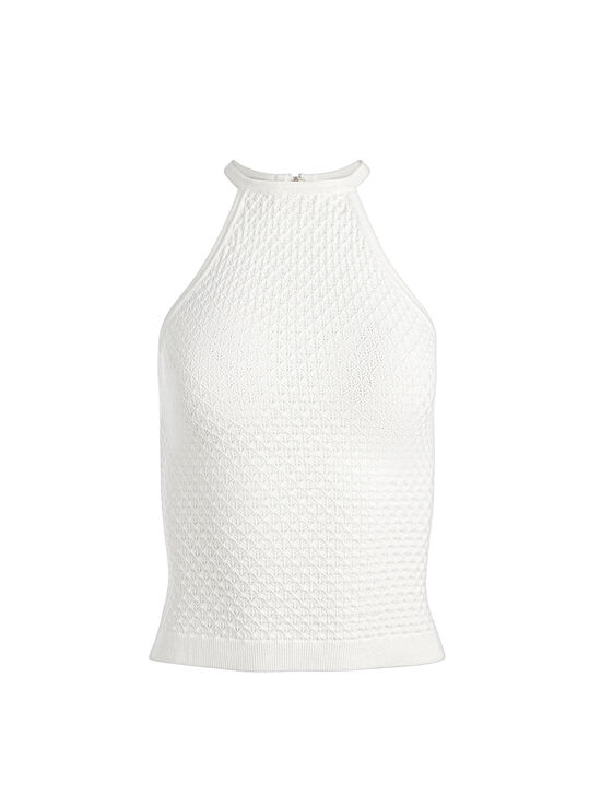 V-Neck Hardware One-Piece Swimsuit