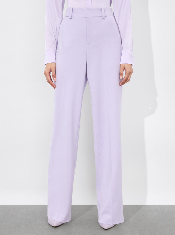 ALEXANDER TROUSER - LILAC - Alice And Olivia