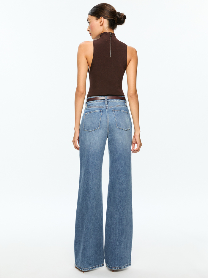 DARCEY TANK - ESPRESSO image 2 - Alice And Olivia