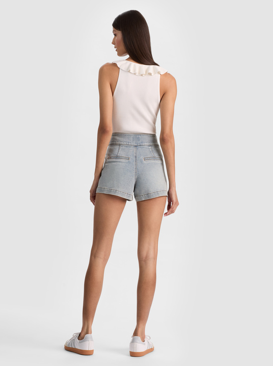 ROCKSTAR BLUE-DONALD JEAN SHORT