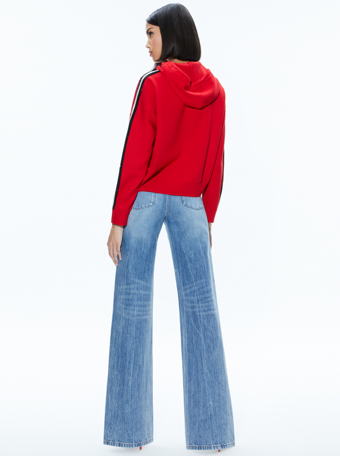 KATERINE OVERSIZED HOODIE - PERFECT RUBY image 1 - Alice And Olivia