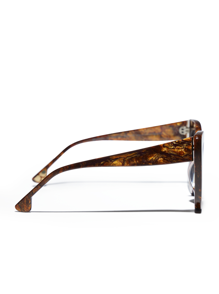 DELANCEY SUNGLASSES - BURLWOOD image 1 - Alice And Olivia