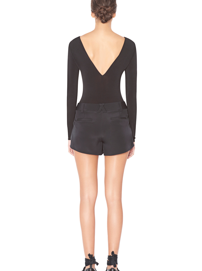 BUTTERFLY SHORTS - BLACK image 1 - Alice And Olivia