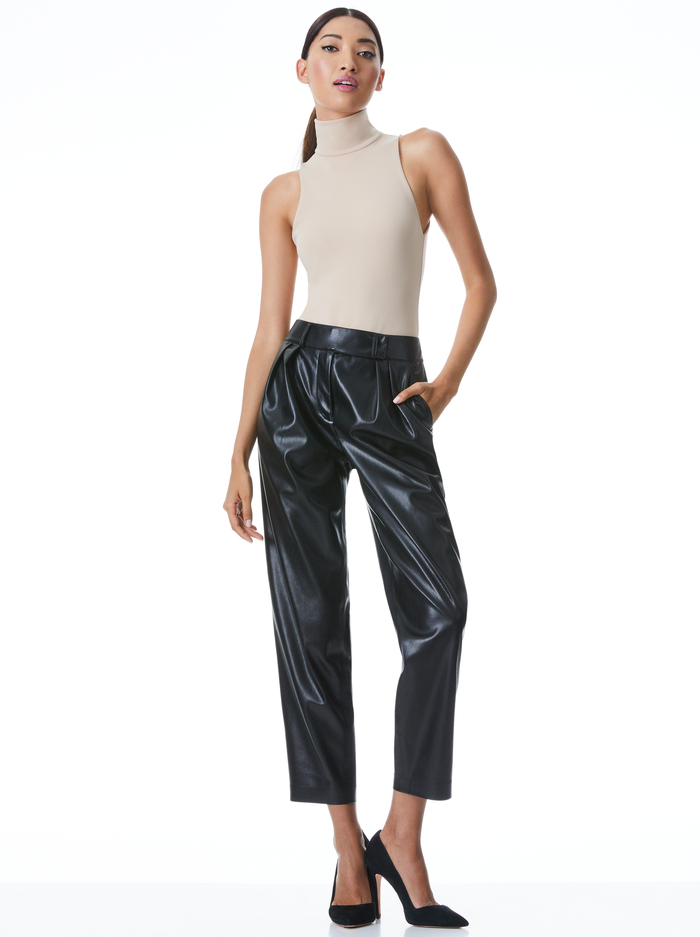 LENORA TURTLENECK BODYSUIT - ALMOND image 4 - ALICE + OLIVIA