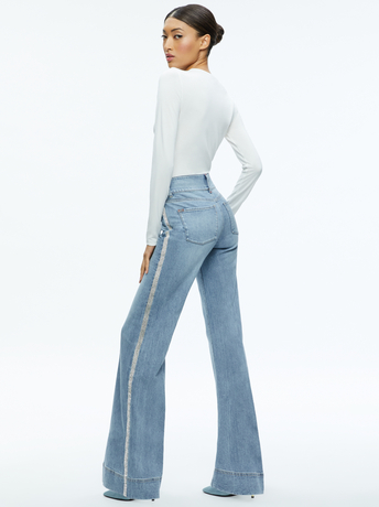 OFF WHITE-FITTED TEE