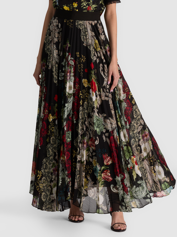 KATZ PLEATED MAXI SKIRT - FREE SPIRIT - ALICE + OLIVIA