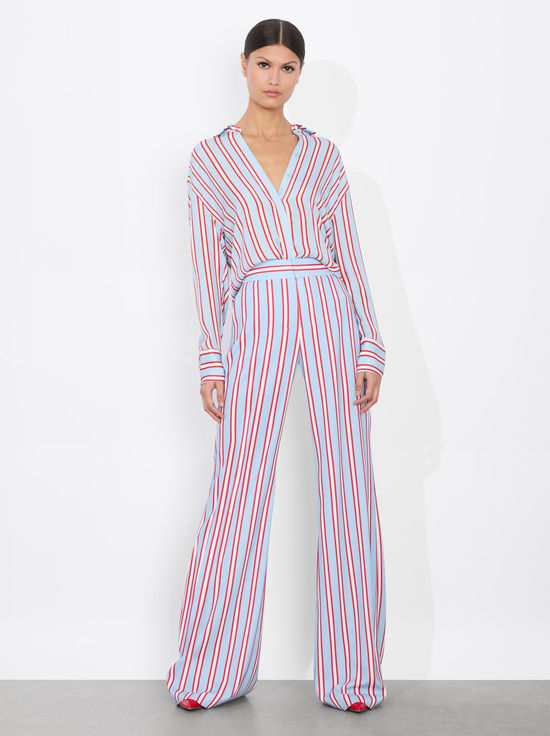 TEAKWOOD STRIPE MINERAL BLUE/B-DYLAN PANT