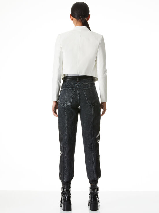 WHITE-HARVEY LEATHER JACKET