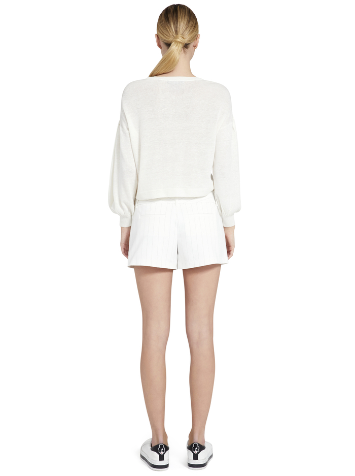 CADY SHORT - WHITE/BLACK image 2 - Alice And Olivia