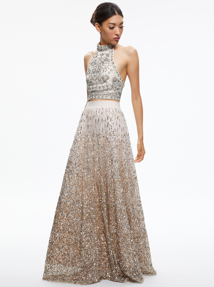 GATZ EMBELLISHED TOP - MULTI image 2 - Alice And Olivia
