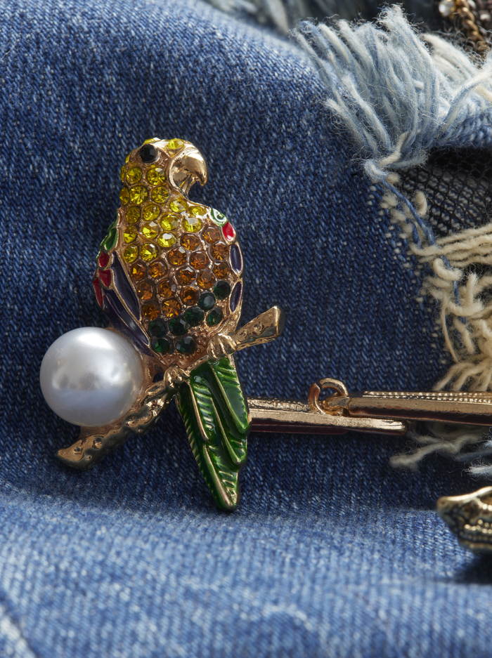 HARPER EMBELLISHED BAGGY JEAN - CAMBRIA VINTAGE image 1 - Alice And Olivia