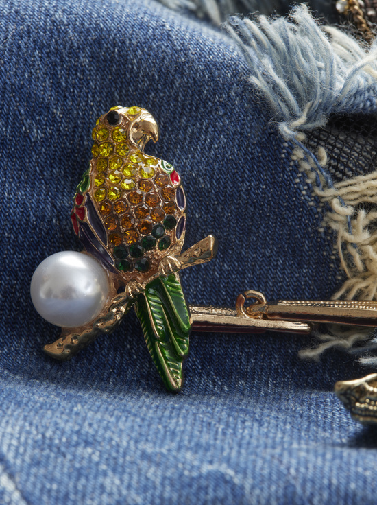 CAMBRIA VINTAGE-HARPER EMBELLISHED BAGGY JEAN