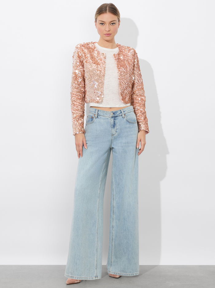 KIDMAN JACKET - PEARL BLUSH image 1 - Alice And Olivia