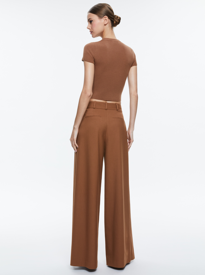 CIARA PULLOVER - CAMEL image 2 - Alice And Olivia