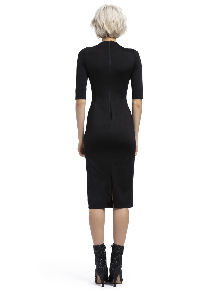 DELORA MIDI DRESS - BLACK image 3 - Alice And Olivia