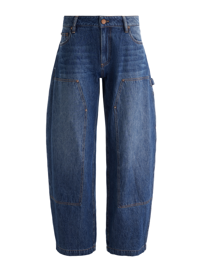 ANDIE CARPENTER BARREL JEAN - CAMBRIA VINTAGE image 5 - Alice And Olivia