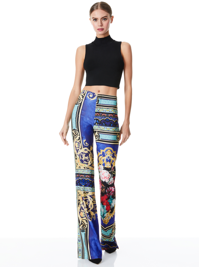 TEENY BOOTCUT PANT - PERFECT DAY image 4 - ALICE + OLIVIA