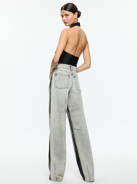 BLACK-AYANNA CROP TOP