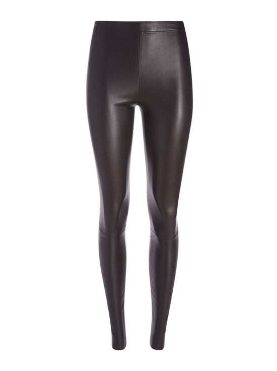 BLACK-MADDOX LEATHER LEGGING