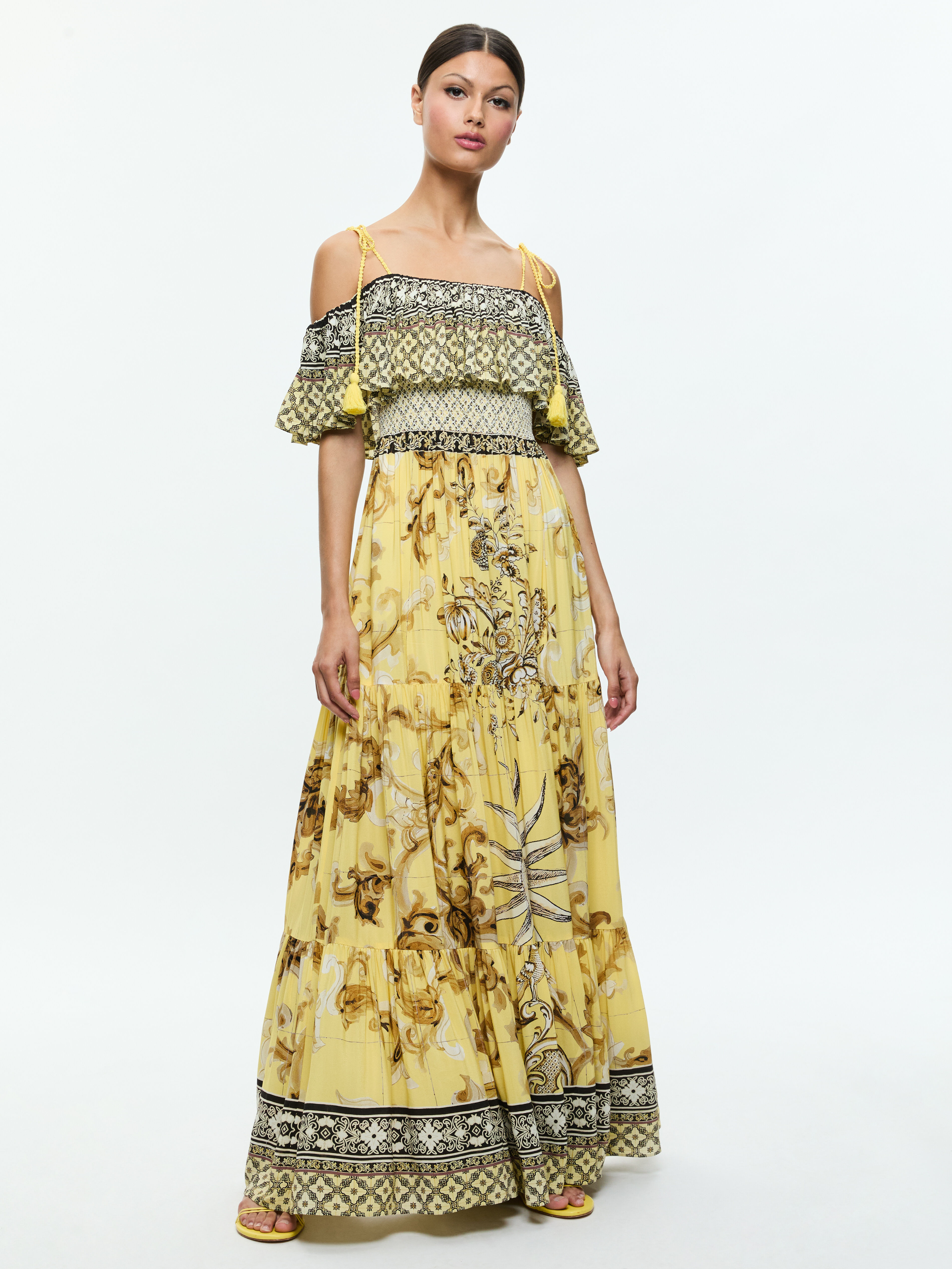 Alice and olivia tiered dress shop