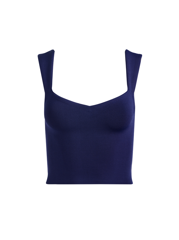 EDIN SWEETHEART TANK - MIDNIGHT BLUE image 5 - Alice And Olivia