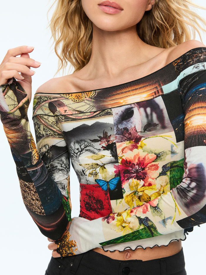DORINDA TOP - ECO FUSION image 3 - Alice And Olivia