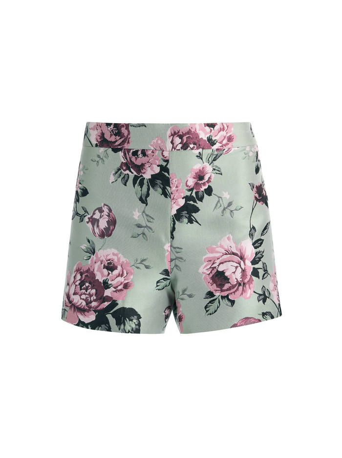 HERA ZIP SHORT - SAGE MULTI - Alice And Olivia
