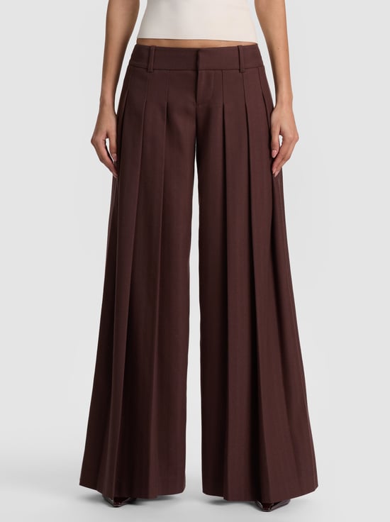 SIMON PLEATED TROUSER