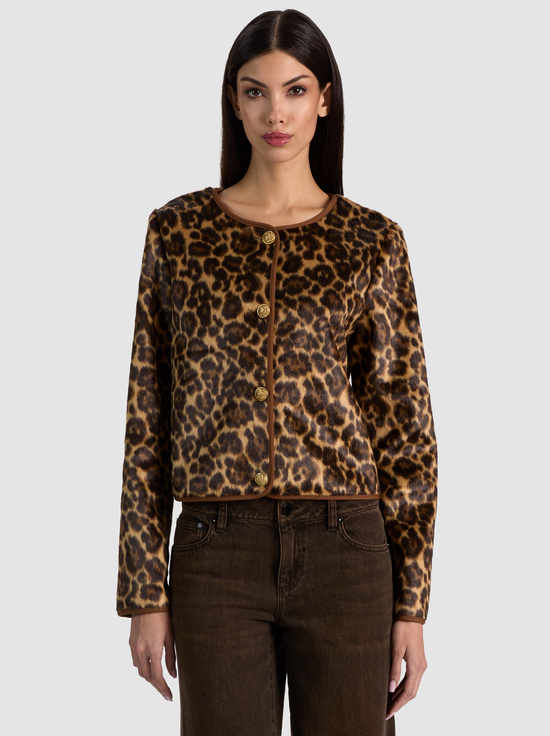 ALMA FAUX FUR COAT