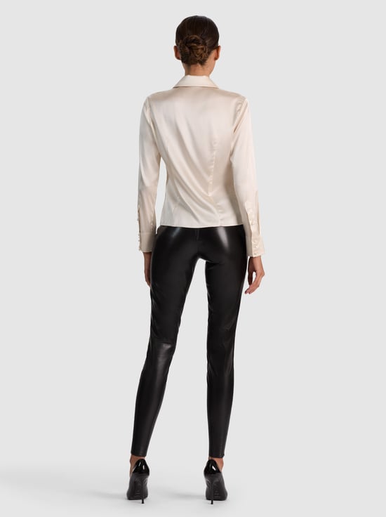 CHINO-WILLA SILK BLOUSE
