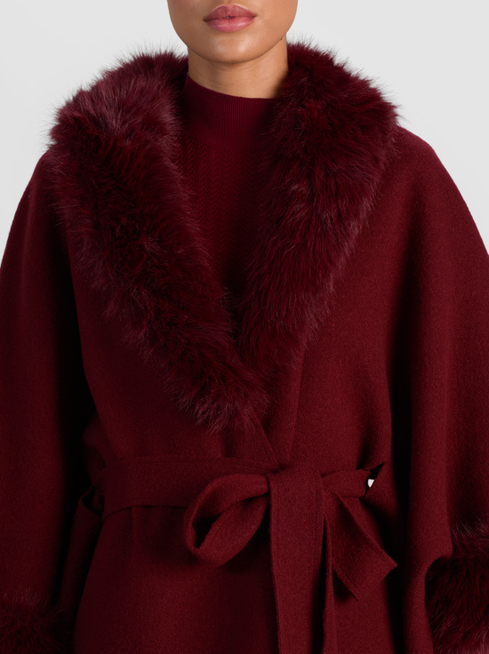 OXBLOOD-JOANNE SWEATER COAT