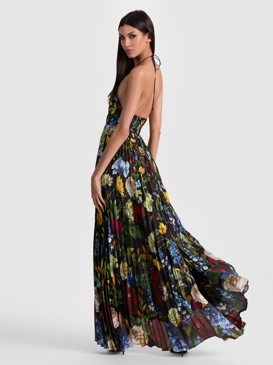 SOCIAL HOUR BLACK-HANNAH MAXI DRESS