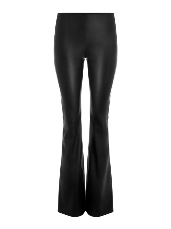 BLACK-RMP LEATHER PANT
