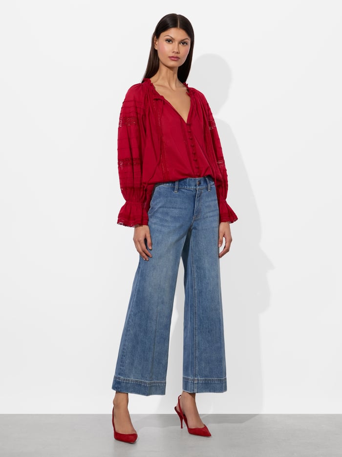 SLAY ANKLE JEAN - AVERY BLUE image 1 - Alice And Olivia