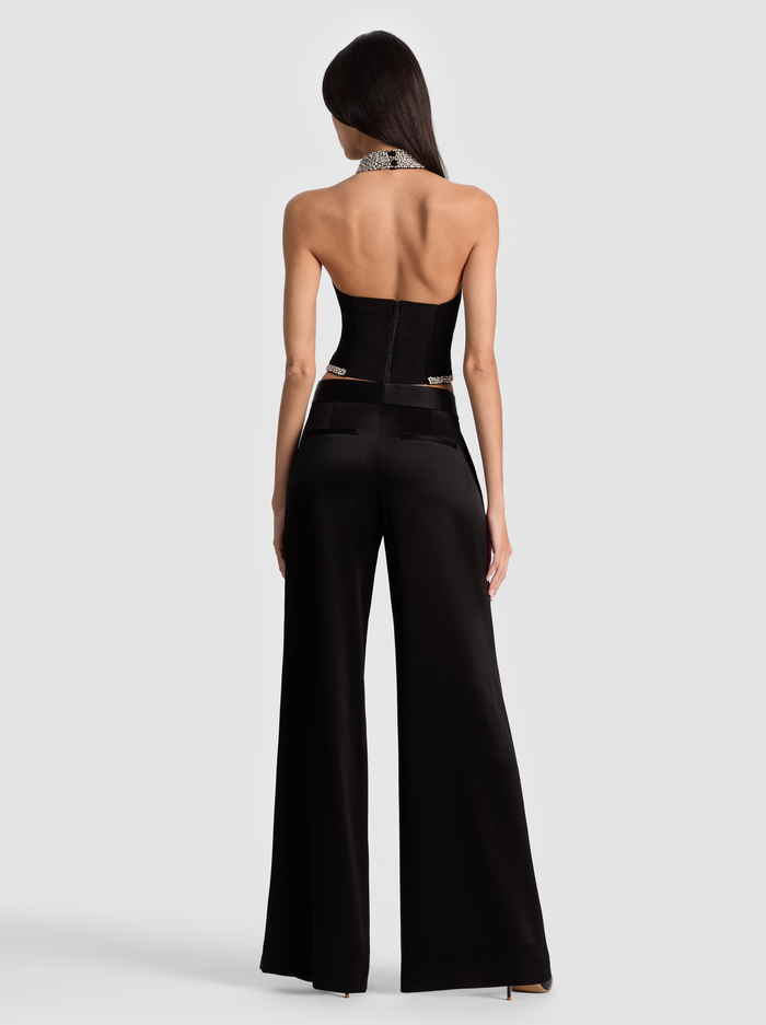 GATZ EMBELLISHED TOP - BLACK image 2 - Alice And Olivia