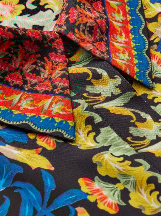 LOVE NOTE-DEANNE BUTTON DOWN BLOUSE