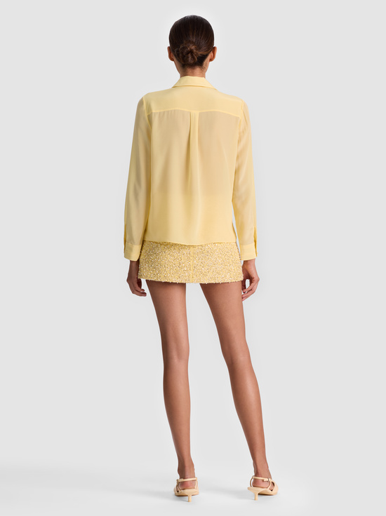 BUTTER-WILLA SILK BLOUSE