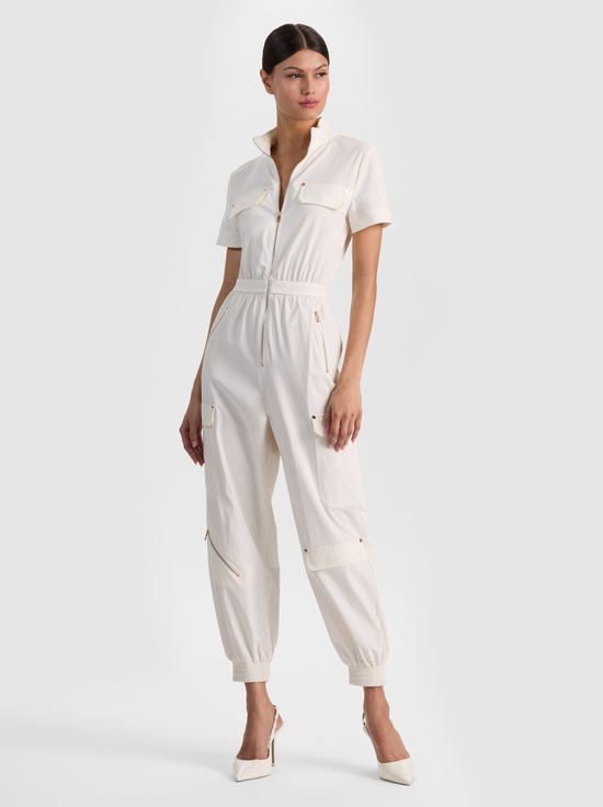 OFF WHITE-MILO CARGO JUMPSUIT