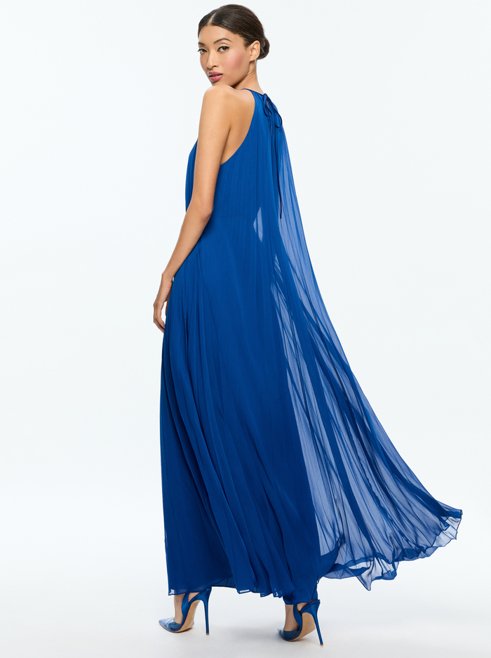 MATIRA MAXI DRESS - ROYAL image 2 - Alice And Olivia