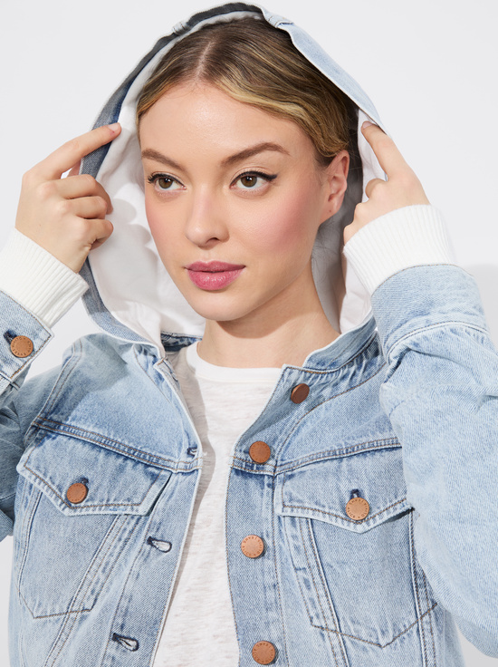 ROCKSTAR BLUE-EMMA HOODIE JACKET