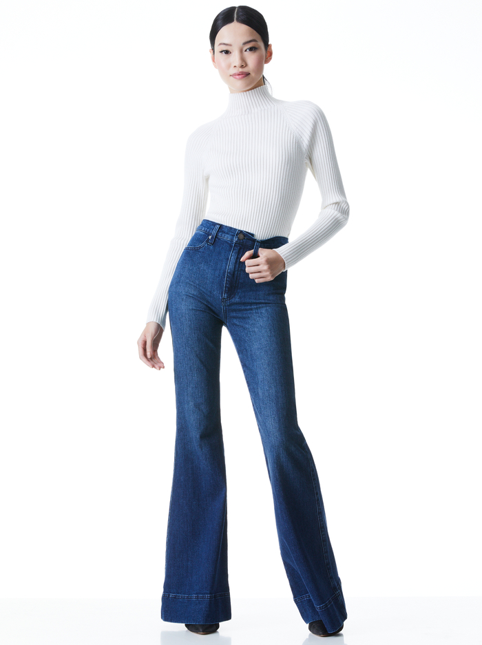 BEAUTIFUL HIGH RISE BELL - LOVE TRAIN image 2 - Alice And Olivia