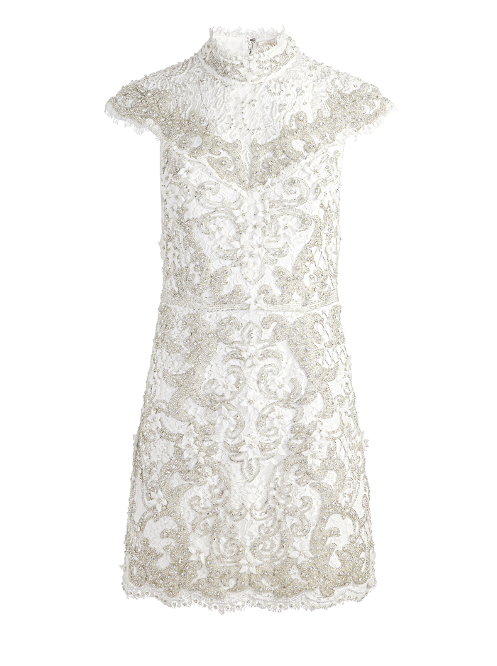 PRIA MINI GOWN - OFF WHITE image 6 - Alice And Olivia