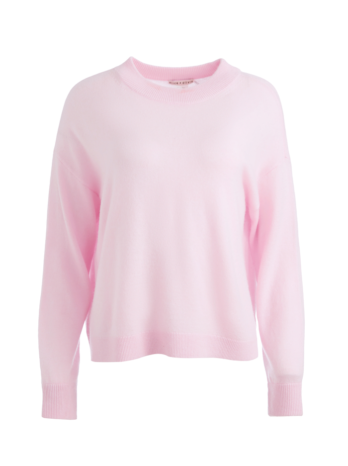 FILA CREWNECK PULLOVER - PETAL image 5 - Alice And Olivia