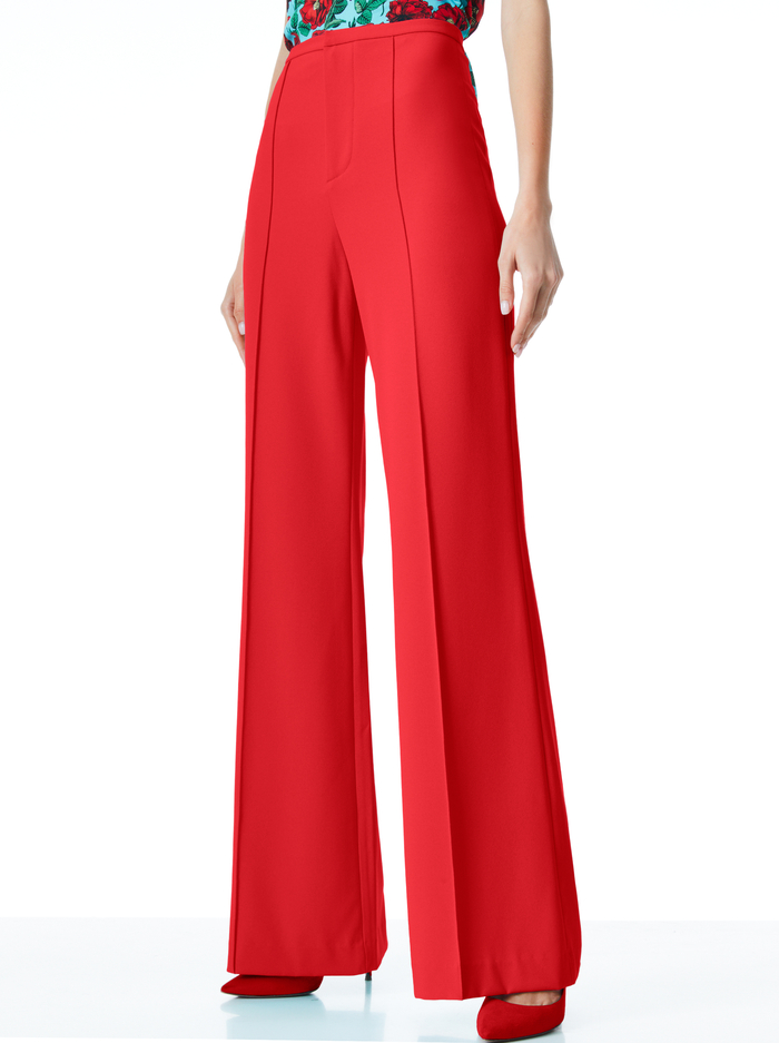 alice and olivia red pants