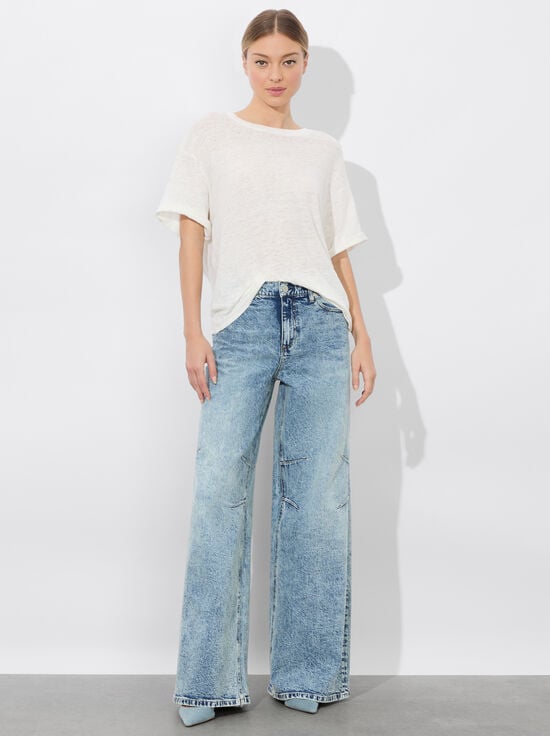 OFF WHITE-EVAN OVERSIZED TEE