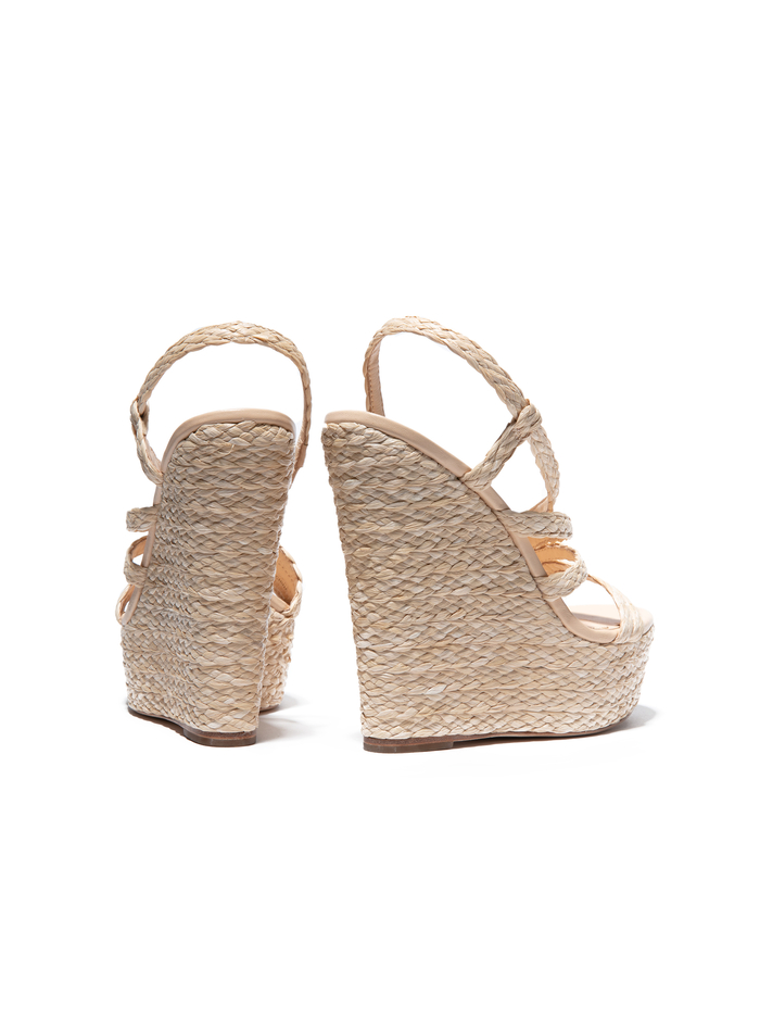 TENLEY WEDGE - LIGHT NATURAL/DESERTO image 3 - Alice And Olivia