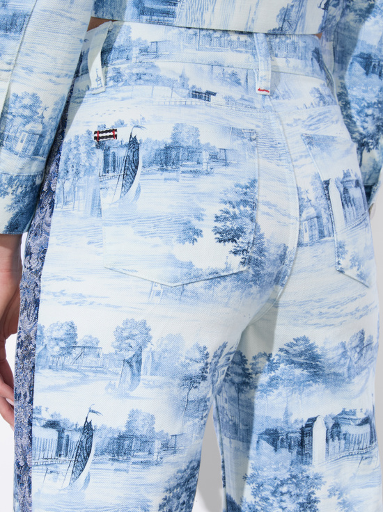 CHATEAU-WEEZY PRINTED JEAN